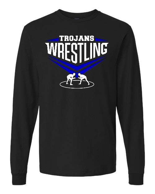 TC Wrestling 1 Long Sleeve (Adult & Youth) - Black