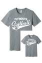 Plymouth Ball Tee - (Adult & Youth Sizes) - Grey
