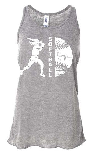 Softball - Women's Flowy Racerback Tank