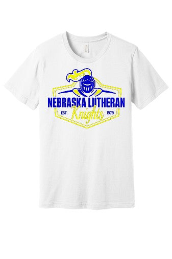 Nebraska Lutheran Tee White (Adult & Youth)