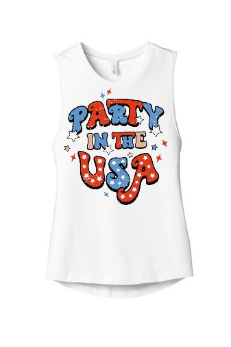 White Party in the USA Tank