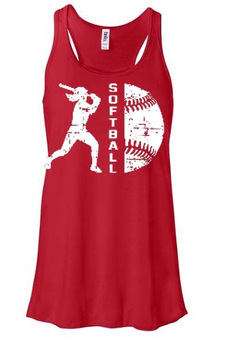 Softball - Women's Flowy Racerback Tank